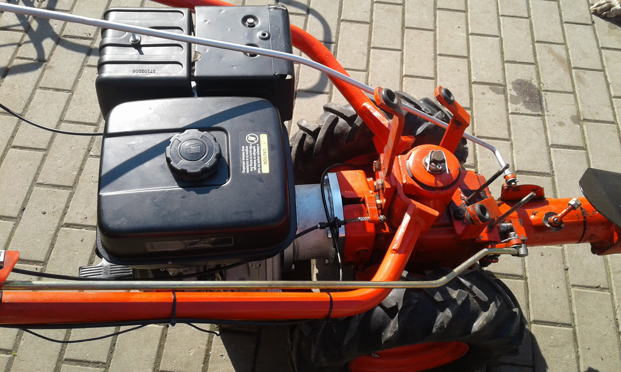 Kompletní přestavba MF 70 - motor Briggs-Stratton Vanguard 8 HP