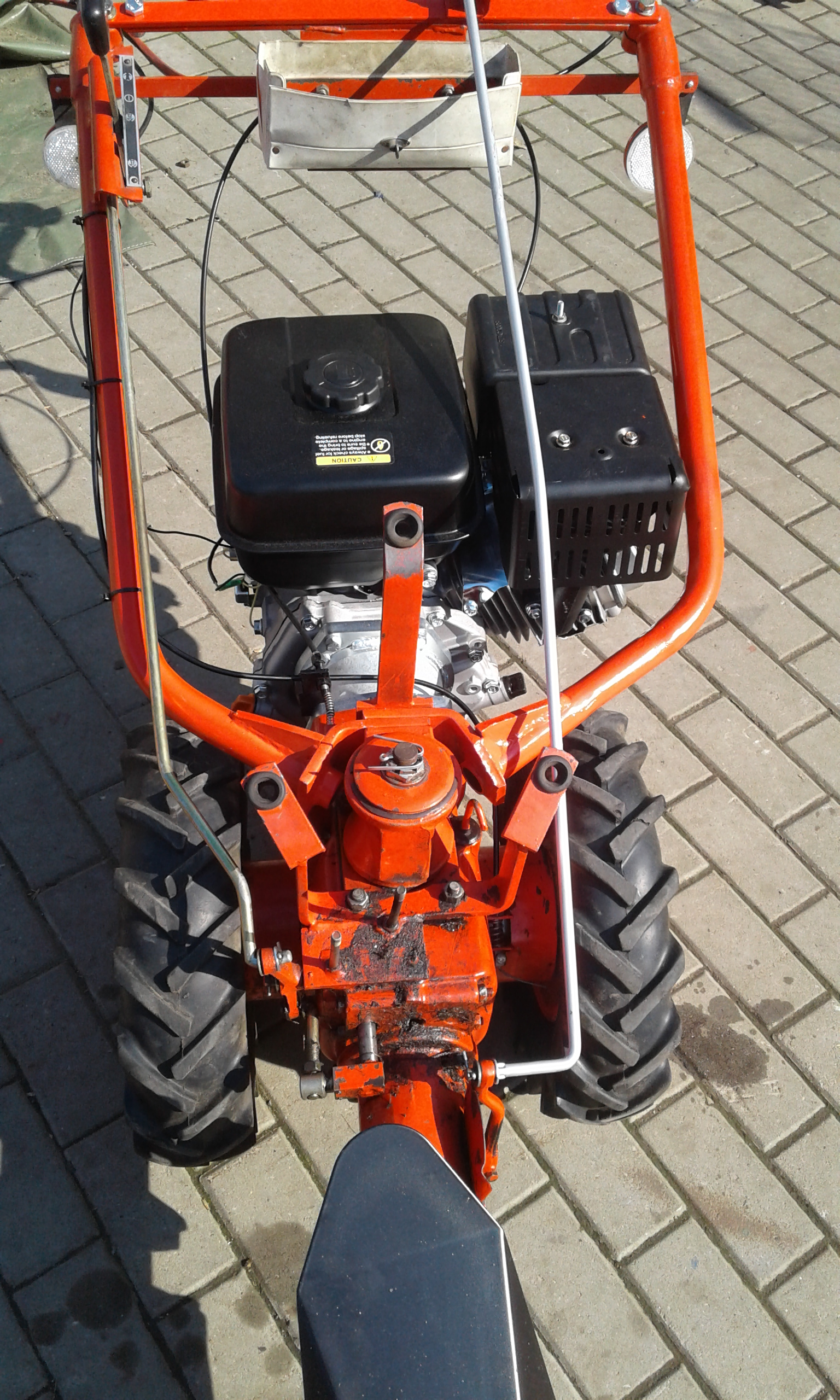 Kompletní přestavba MF 70 - motor Briggs-Stratton Vanguard 8 HP